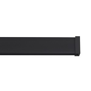 Stas minirail zwart 300cm