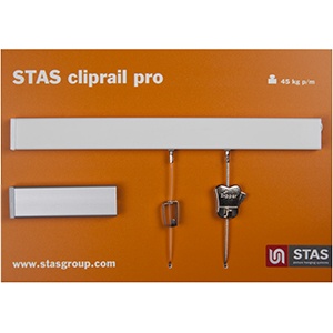 STAS A4 bordje cliprail pro orange