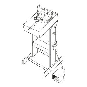 Minigraf kram-geleider 15 mm.