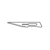 Reserve mesje 10st (scalpel)