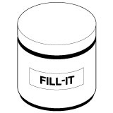 Fill-it zilver 450gr
