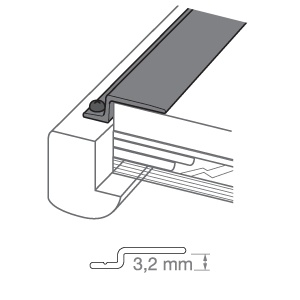 Rabbetspace 3,2mm 152cm 