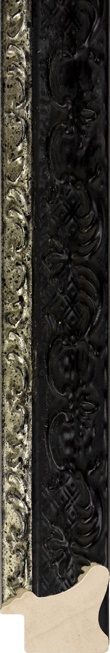 Fenice ornament zwart zilverbies 30 0761/590