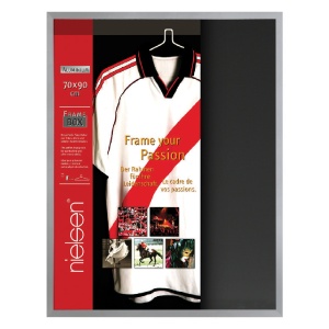 Frame Box mat zwart 70x90cm (Plexiglas)