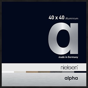 Alpha Jett Black Matt 40x40cm