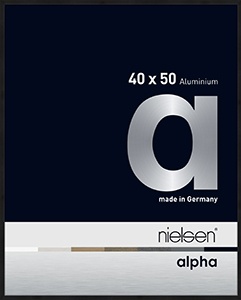 AlphaJett Black Matt 40x50cm