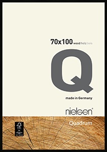 Quadrum Black 70x100cm