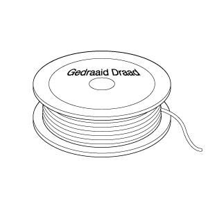 Staaldraad gedraaid 1,0mm 1000mtr