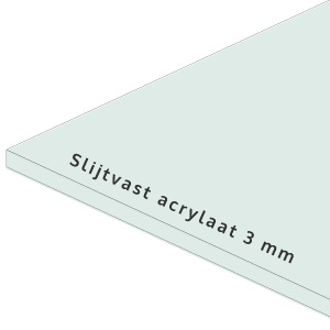 Plexiglas XT 3mm Optical HC