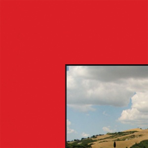 Rood-zwarte kern 81,3x101,6cm