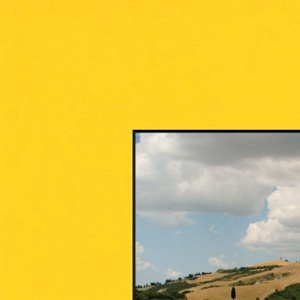 Geel-zwarte kern 81,3x101,6cm