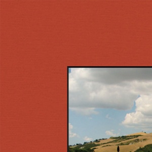 Oranje-zwarte kern 81,3x101,6cm