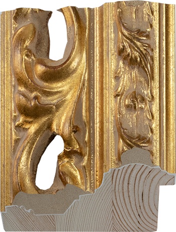 Caravaggio goud ornament 97