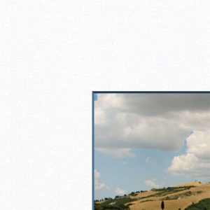 Wit-blauwe kern 81,3x101,6cm 006750