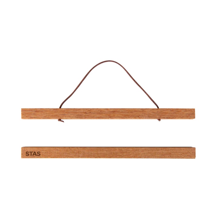 Stas posterhanger teak (21cm)