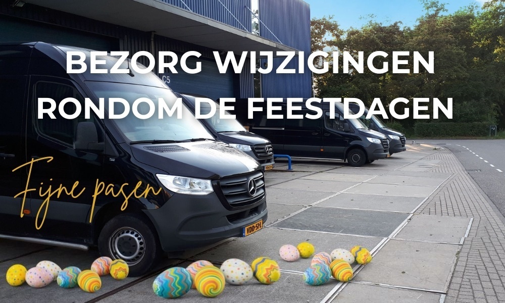 Aangepaste bezorgdagen 2025