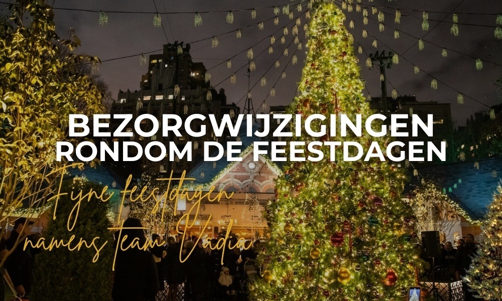 Aangepaste bezorgdagen tijdens de feestdagen
